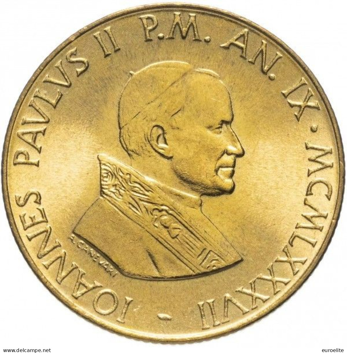 VATICANO GIOVANNI PAOLO II 200 Lire ANNO 1987 - Vatikan