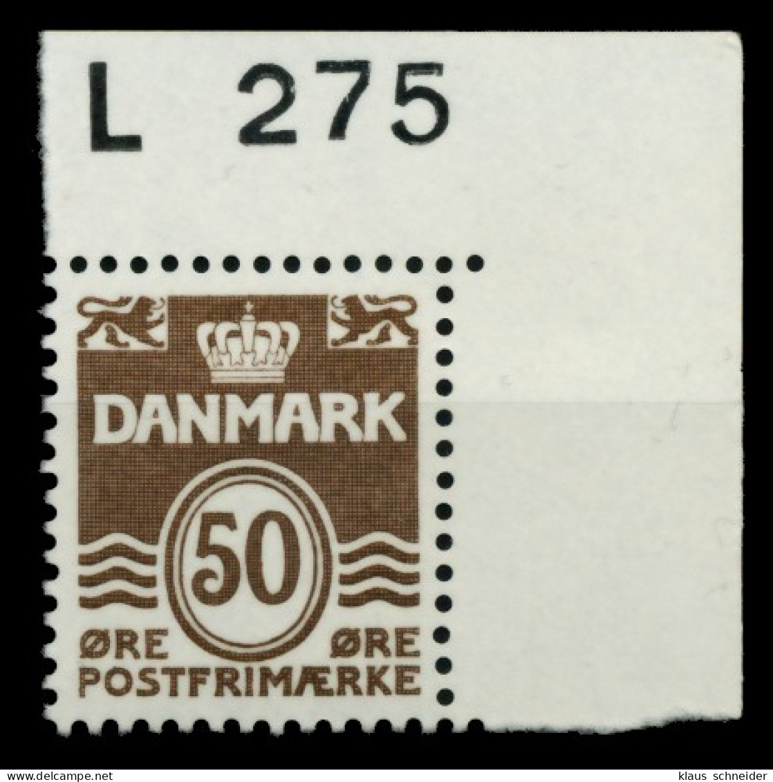 DÄNEMARK Nr 572 Postfrisch ECKE-ORE X90E07A - Neufs