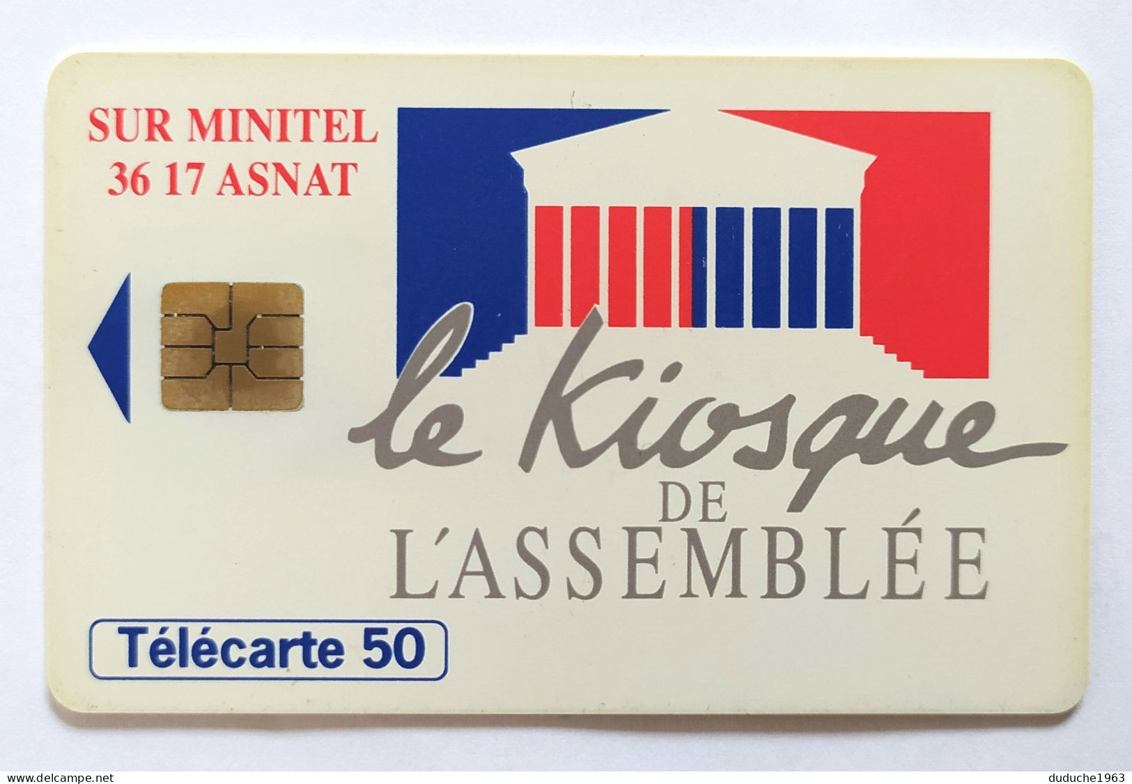 Télécarte France - Kiosque De L'Assemblée - Ohne Zuordnung