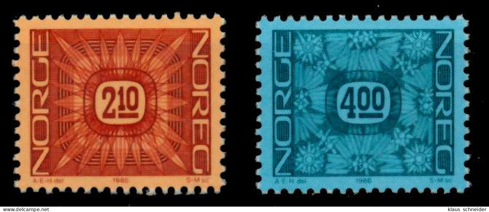 NORWEGEN Nr 942-943 Postfrisch X9161BA - Unused Stamps