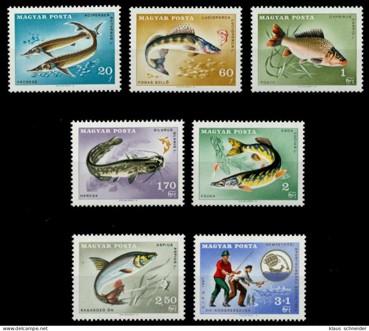 UNGARN Nr 2344A-2350A Postfrisch X922926 - Unused Stamps