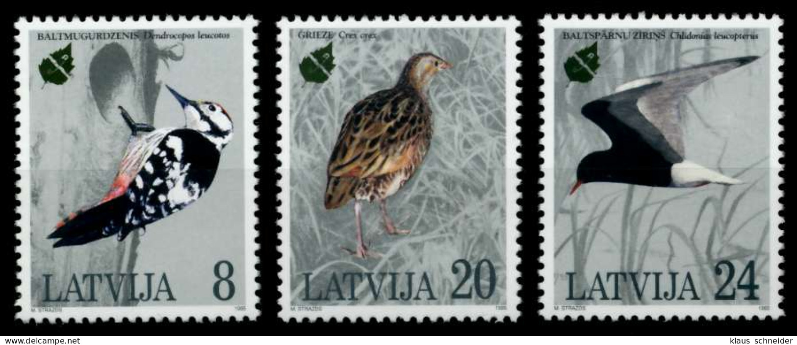 LETTLAND Nr 403-405 Postfrisch S03D0EA - Letland