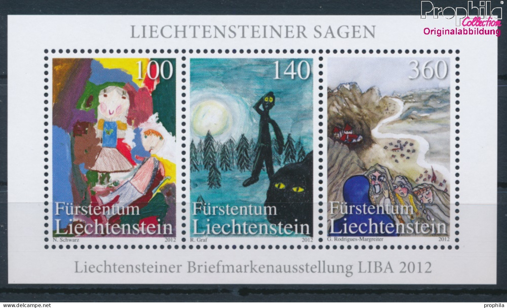 Liechtenstein Block23 (kompl.Ausg.) Postfrisch 2012 Philatelie (10377488 - Nuovi