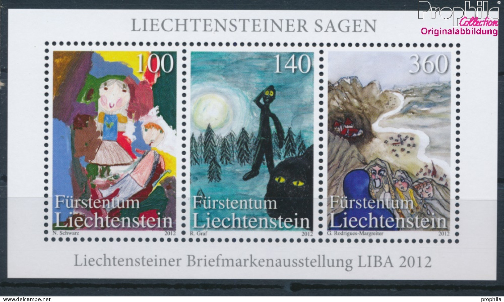 Liechtenstein Block23 (kompl.Ausg.) Postfrisch 2012 Philatelie (10377489 - Unused Stamps