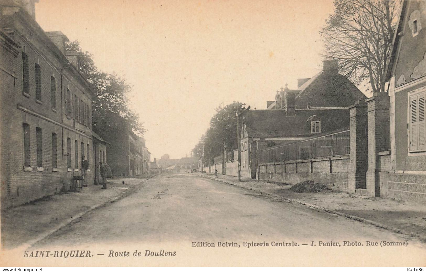 St Riquier * La Route De Doullens - Saint Riquier