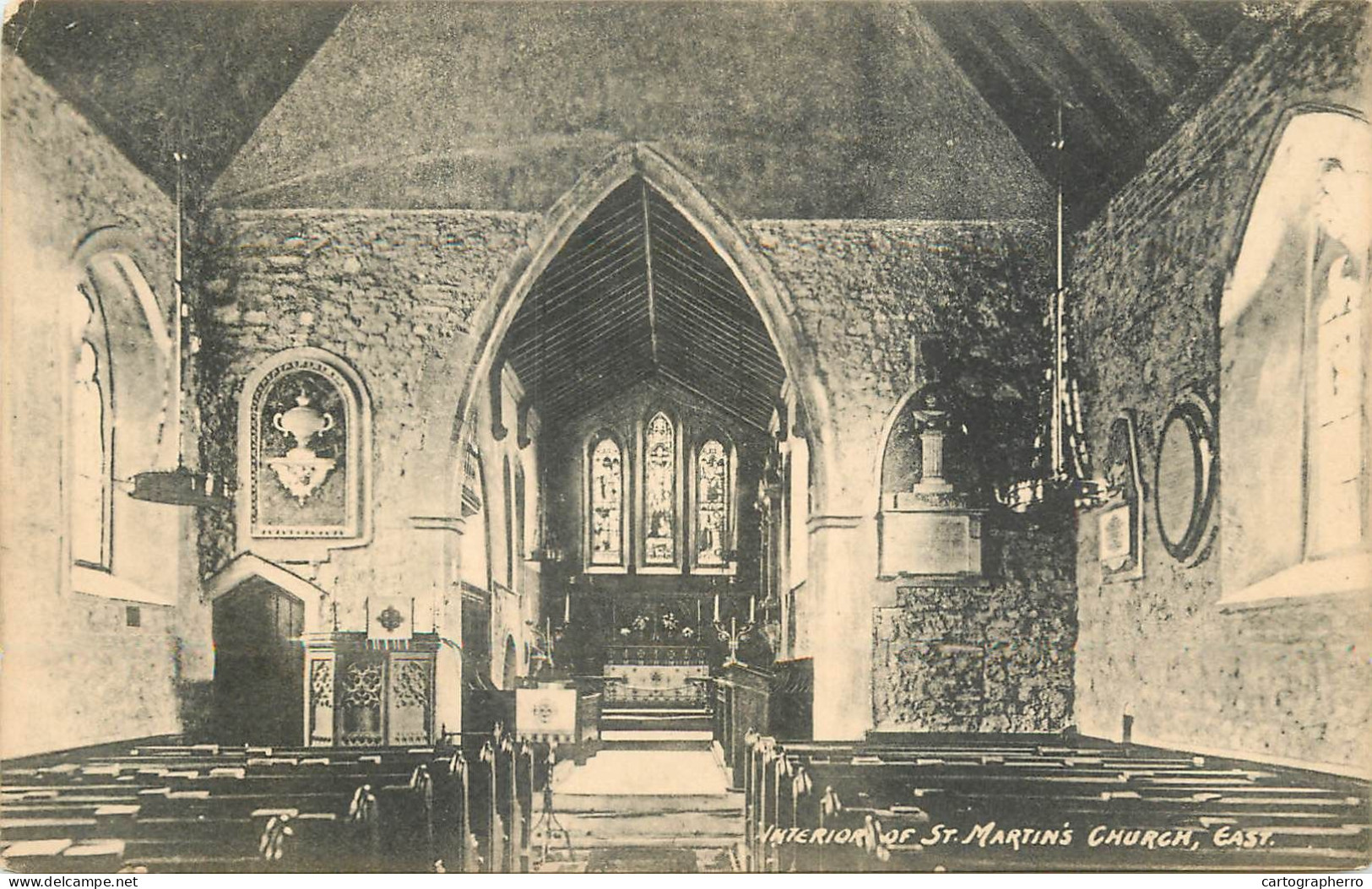 British Churches & Cathedrals St. Martin's Church Interior - Eglises Et Cathédrales