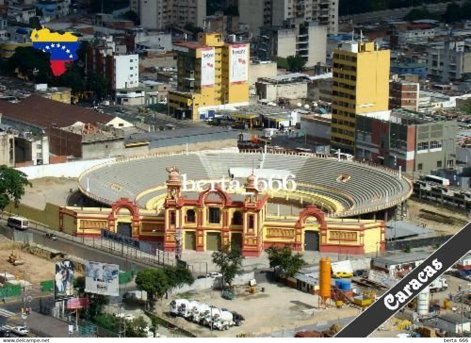 Venezuela Caracas Bullfighting Arena Bullring New Postcard - Venezuela