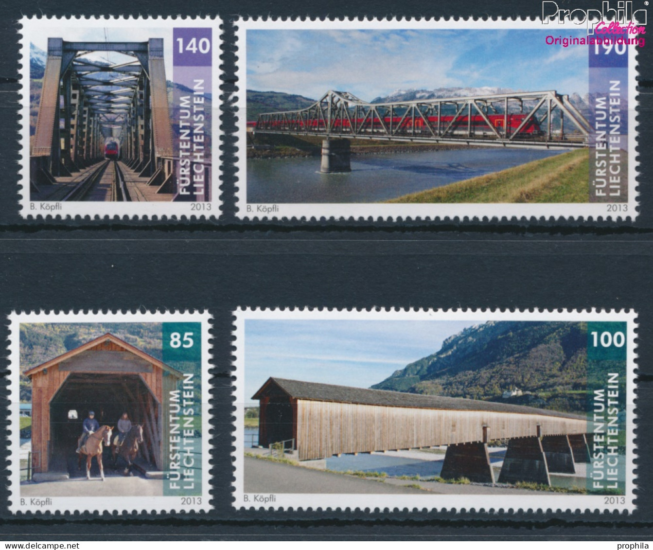 Liechtenstein 1671-1674 (kompl.Ausg.) Postfrisch 2013 Brücken (10377500 - Unused Stamps