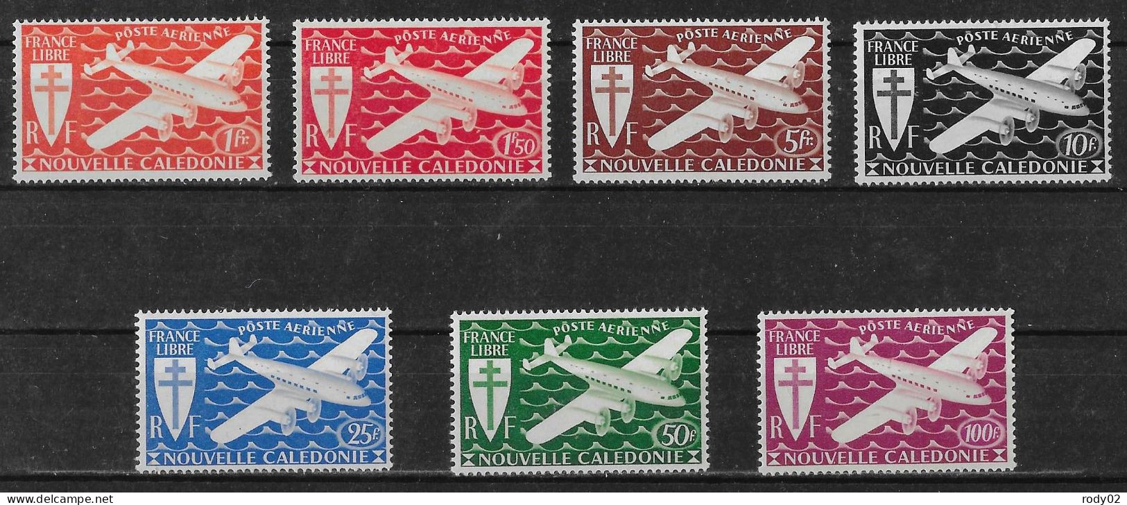 NOUVELLE-CALEDONIE - PA 46 A 52 - NEUF** MNH - Neufs