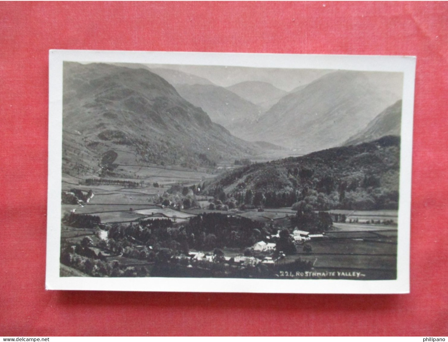 Rosthwaite Valley. Alfred Pettitt  Ref 6386 - Otros & Sin Clasificación