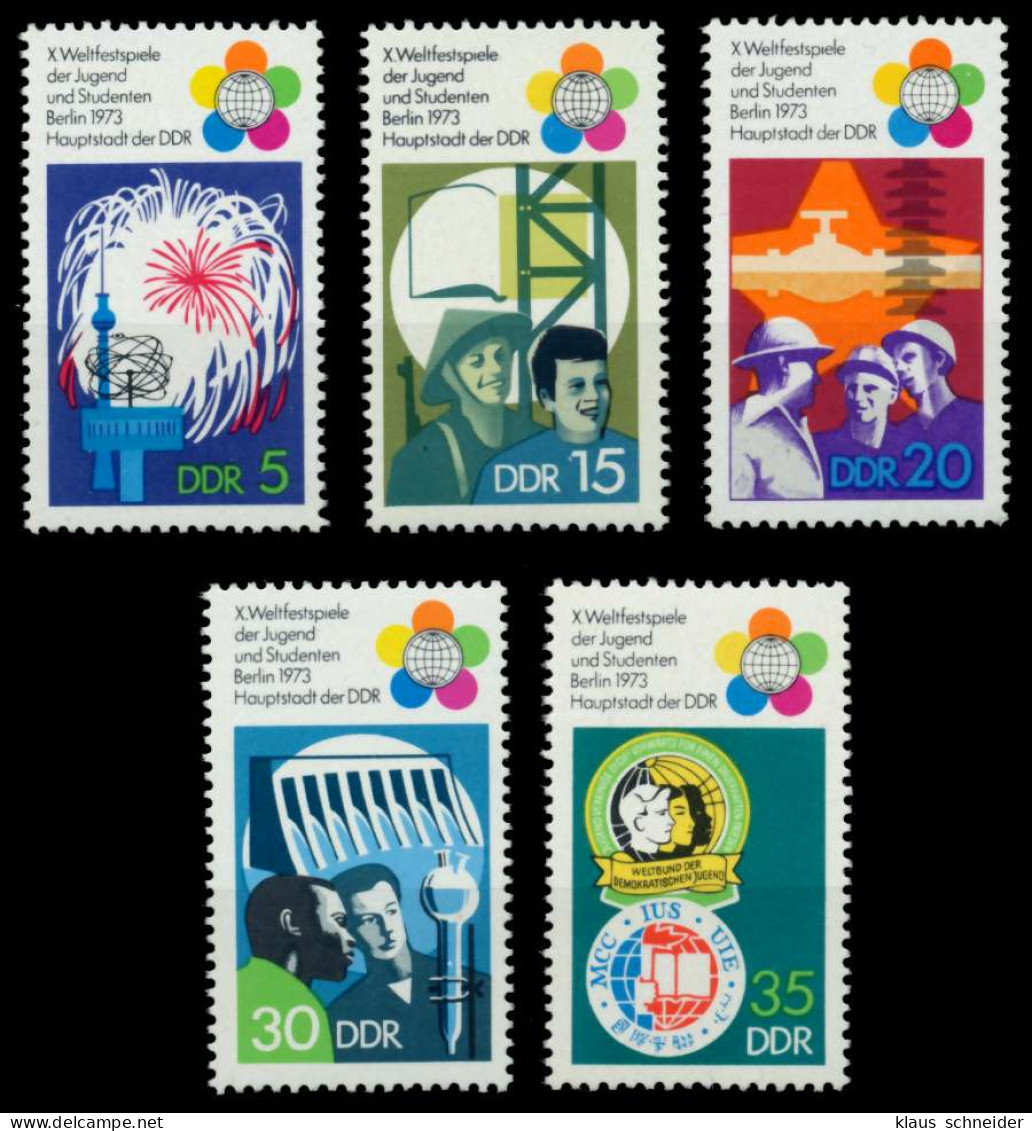 DDR 1973 Nr 1862-1866 Postfrisch S050F0E - Ungebraucht