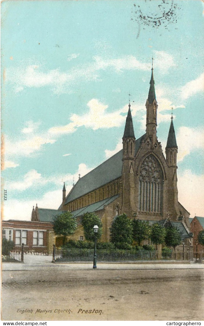 British Churches & Cathedrals English Martyrs Church Preston - Kerken En Kathedralen