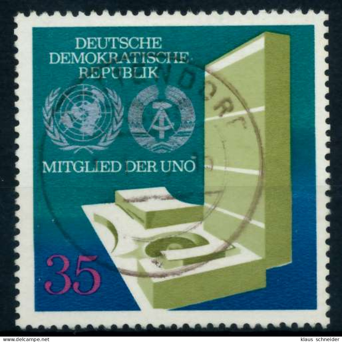 DDR 1973 Nr 1883 Zentrisch Gestempelt X69173A - Usati