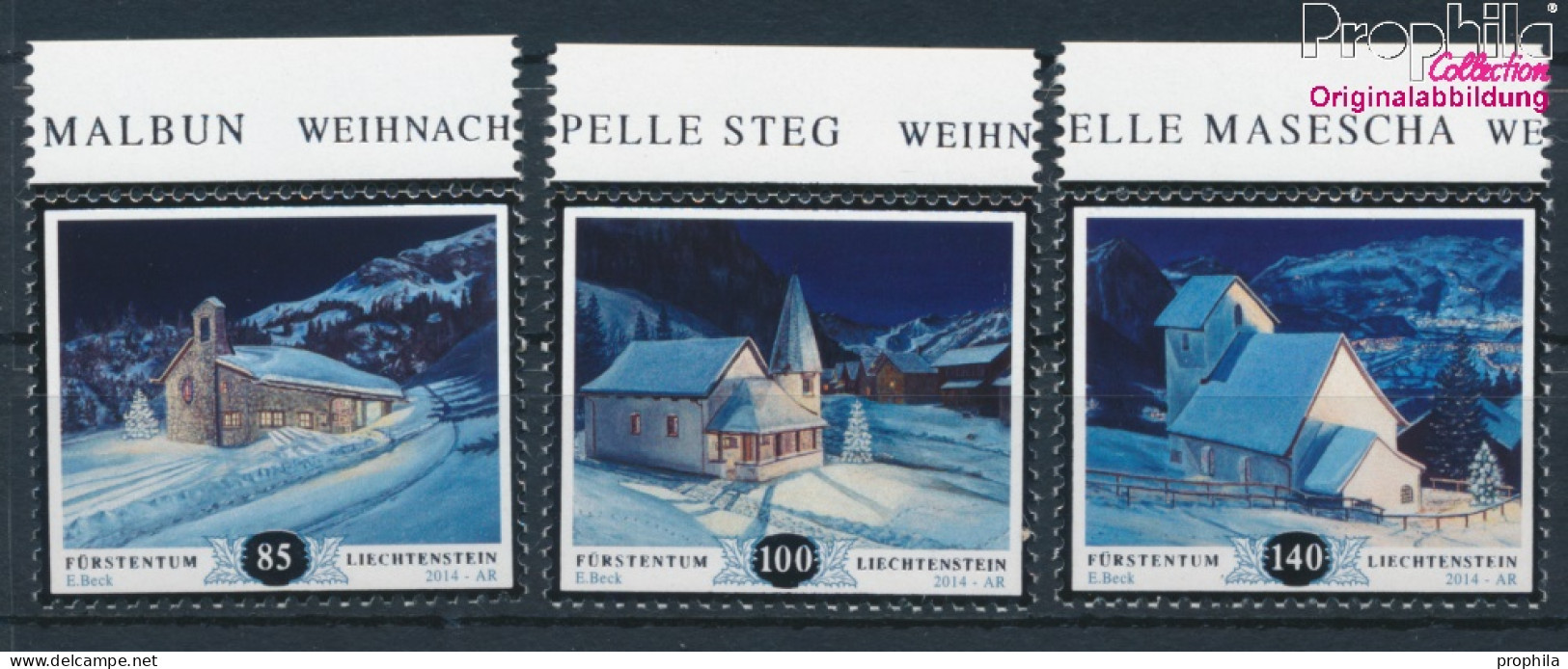 Liechtenstein 1737-1739 (kompl.Ausg.) Postfrisch 2014 Weihnachten (10377532 - Nuovi