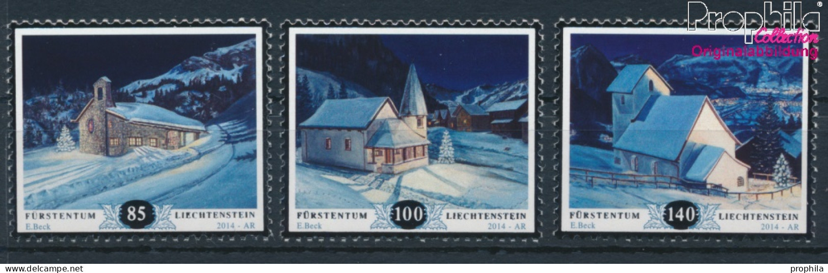 Liechtenstein 1737-1739 (kompl.Ausg.) Postfrisch 2014 Weihnachten (10377533 - Nuovi