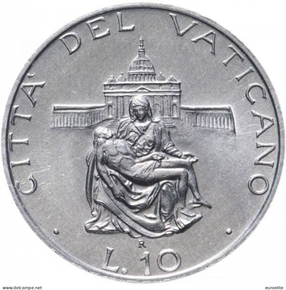 VATICANO GIOVANNI PAOLO II 10 Lire ANNO 1987 - Vatikan