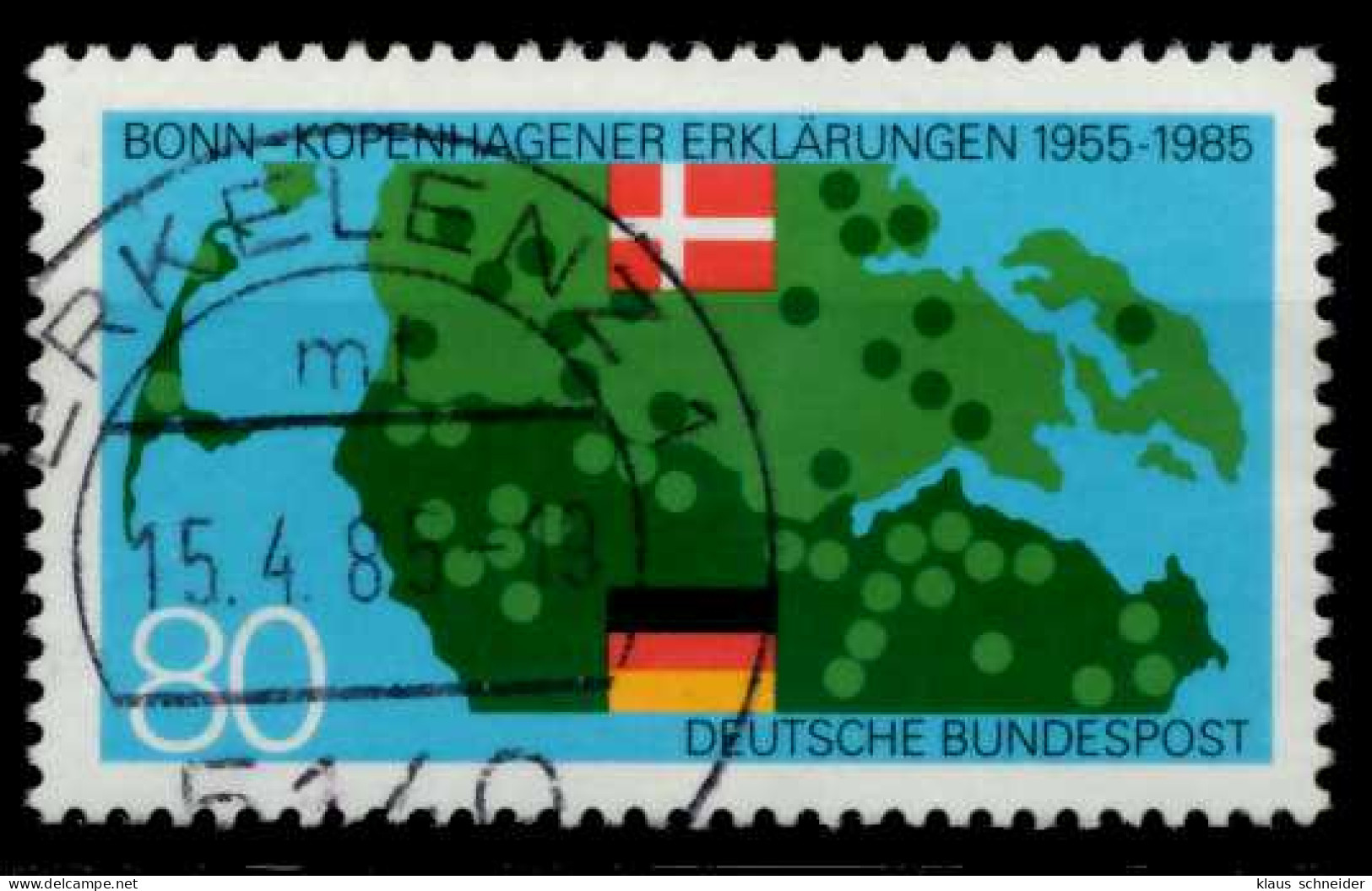 BRD BUND 1985 Nr 1241 Zentrisch Gestempelt X694B56 - Gebruikt