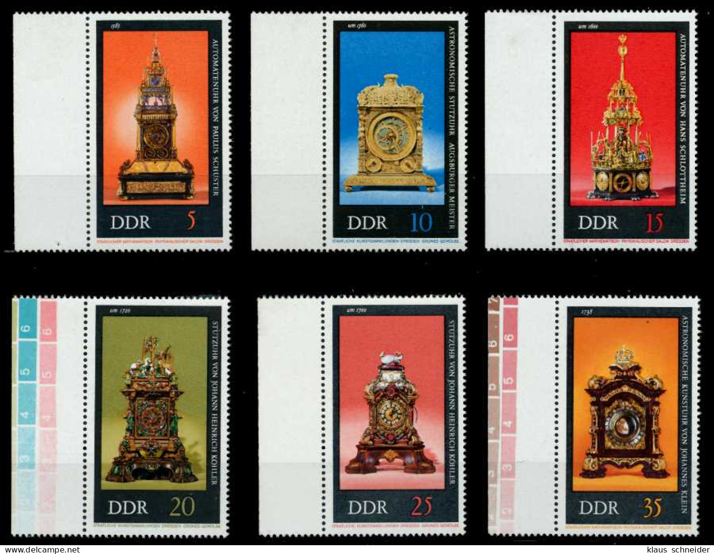 DDR 1975 Nr 2055-2060 Postfrisch SRA X6998CE - Unused Stamps