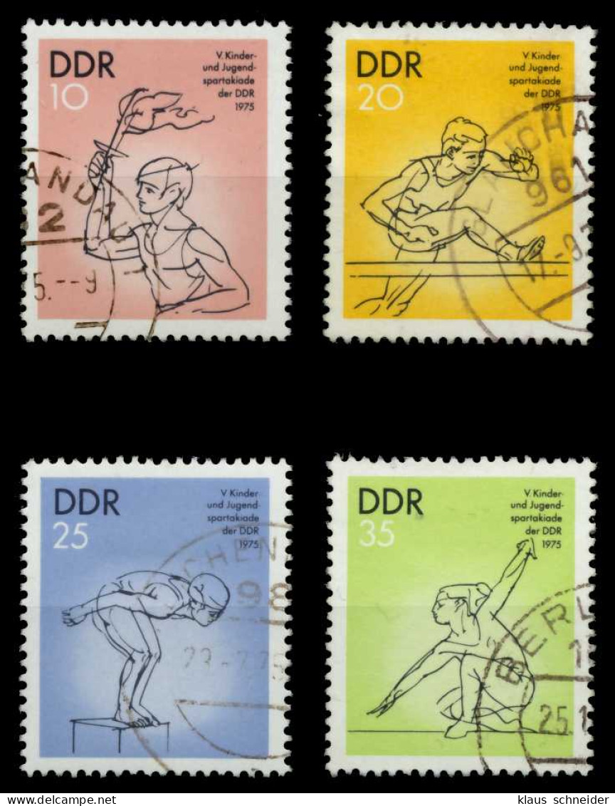 DDR 1975 Nr 2065-2068 Gestempelt X6998CA - Oblitérés