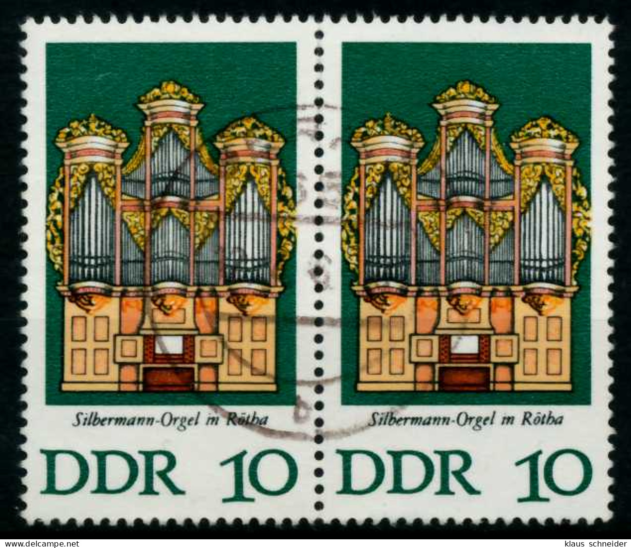 DDR 1976 Nr 2111 Zentrisch Gestempelt WAAGR PAAR X69F71A - Used Stamps