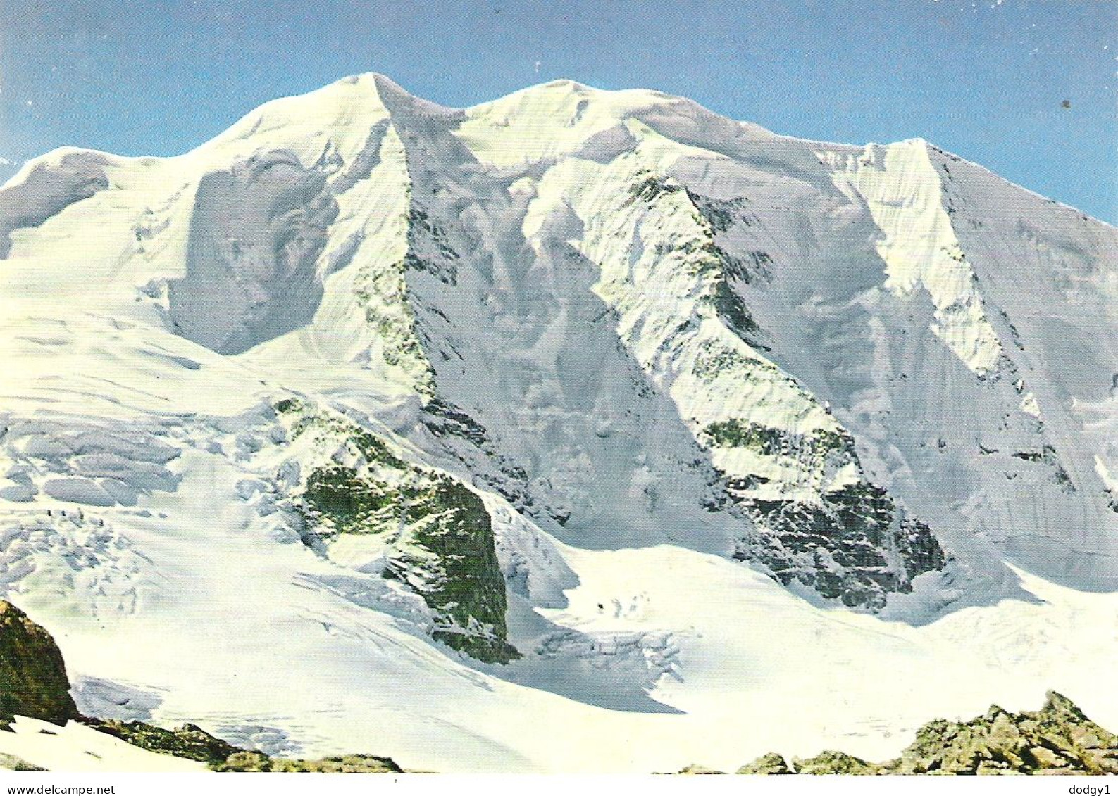 PIZ PALU, SWITZERLAND. Circa 1960 USED POSTCARD Mm1 - Otros & Sin Clasificación