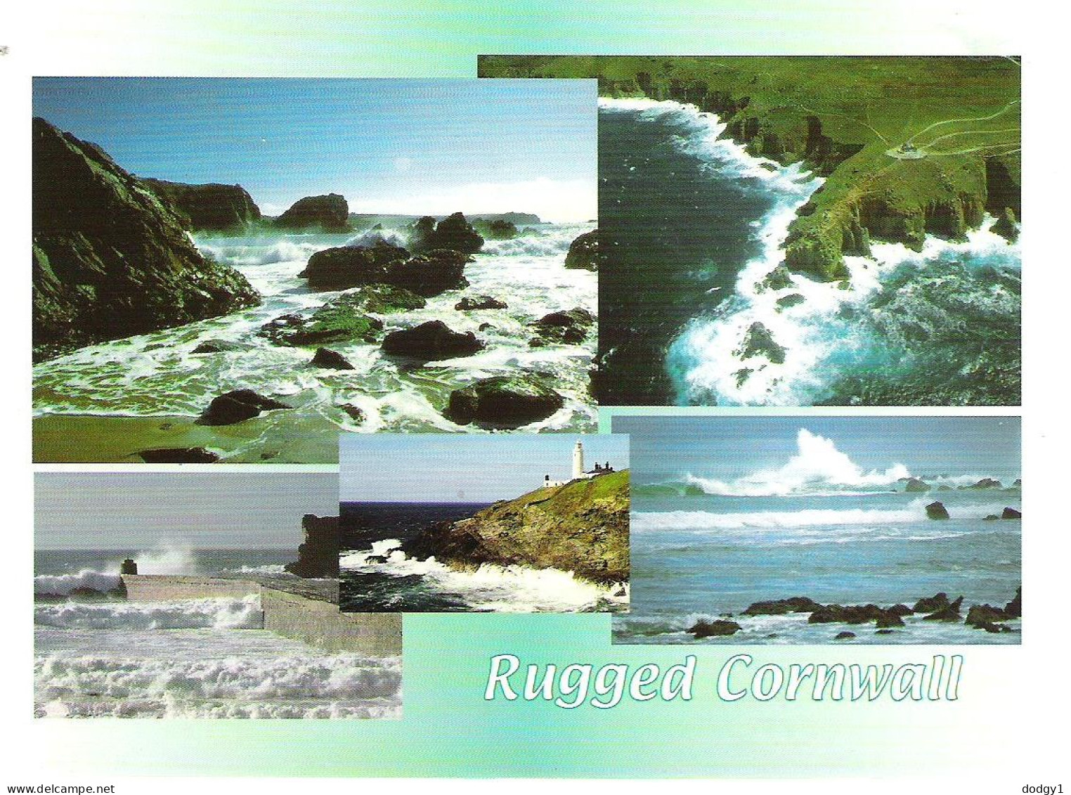 RUGGED CORNWALL, ENGLAND. UNUSED POSTCARD Mm1 - Other & Unclassified