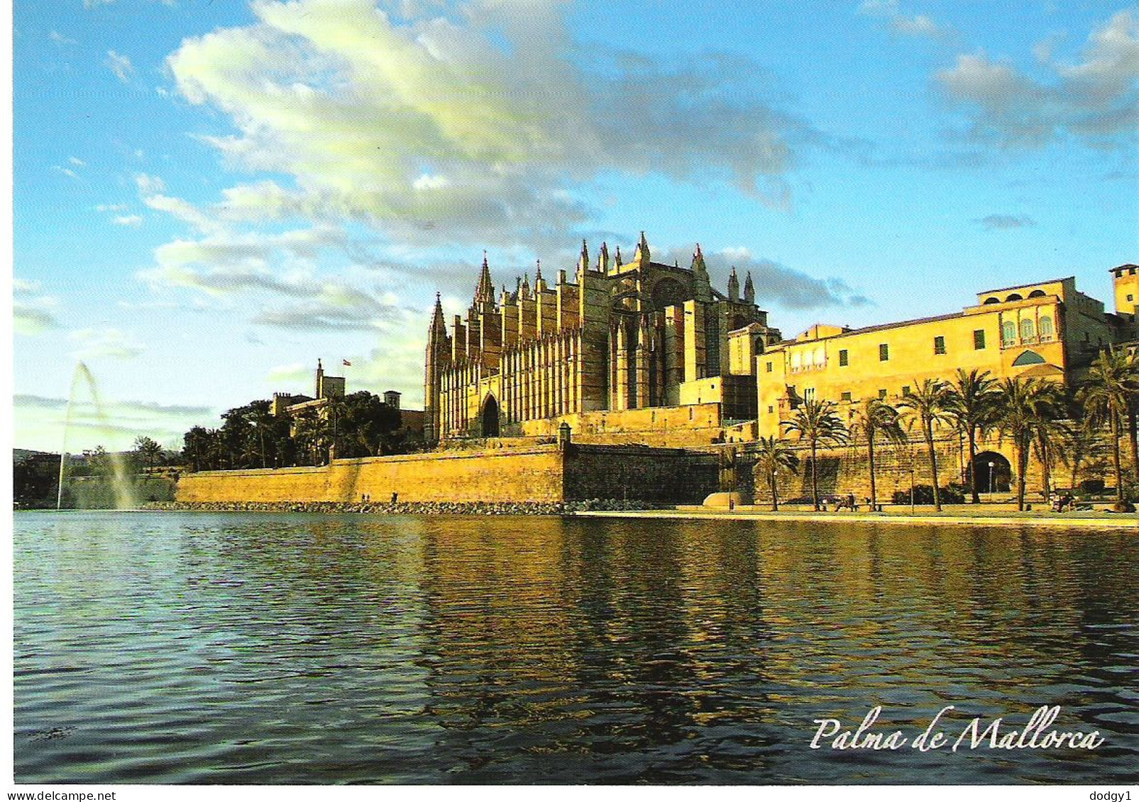 THE CATHEDRAL , PALMA DE MALLORCA, SPAIN. UNUSED POSTCARD Mm1 - Palma De Mallorca