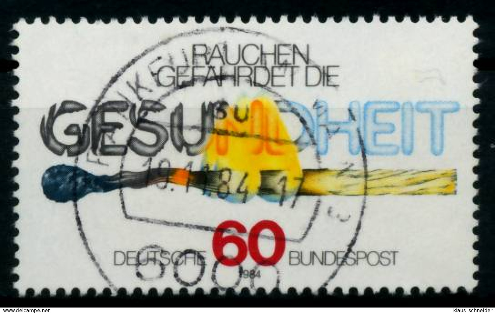 BRD 1984 Nr 1232 Zentrisch Gestempelt X6A215A - Oblitérés