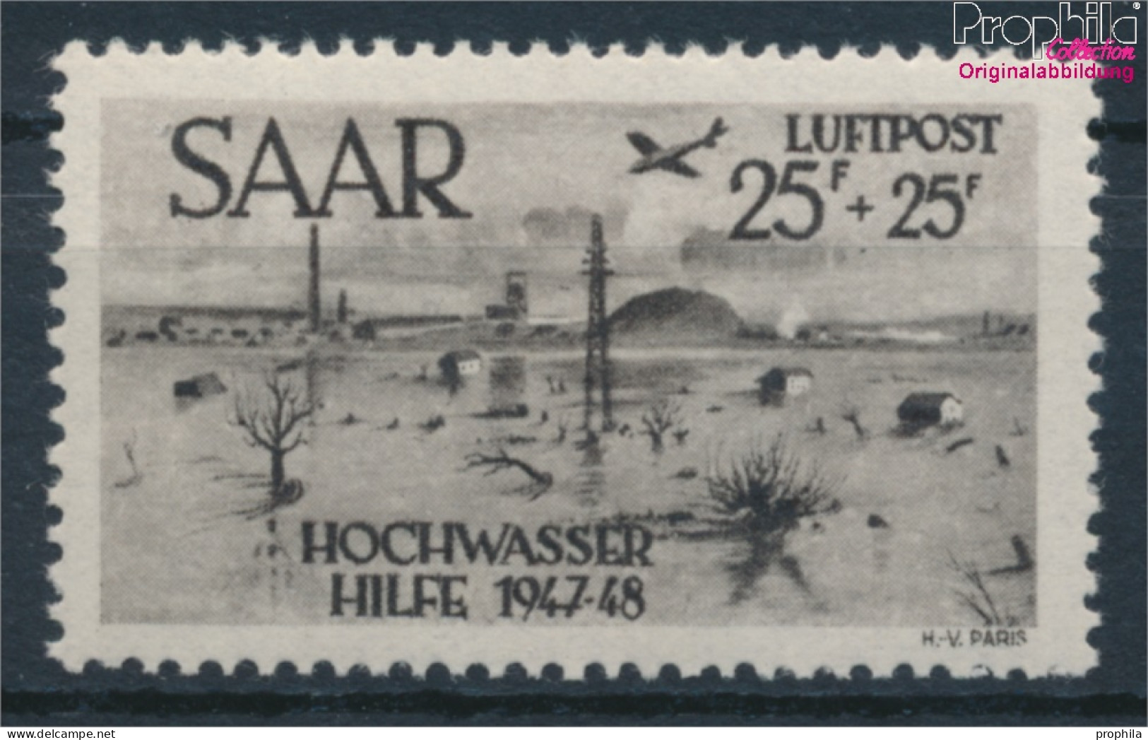 Saarland 259 Postfrisch 1948 Hochwasserhilfe (10377631 - Ongebruikt