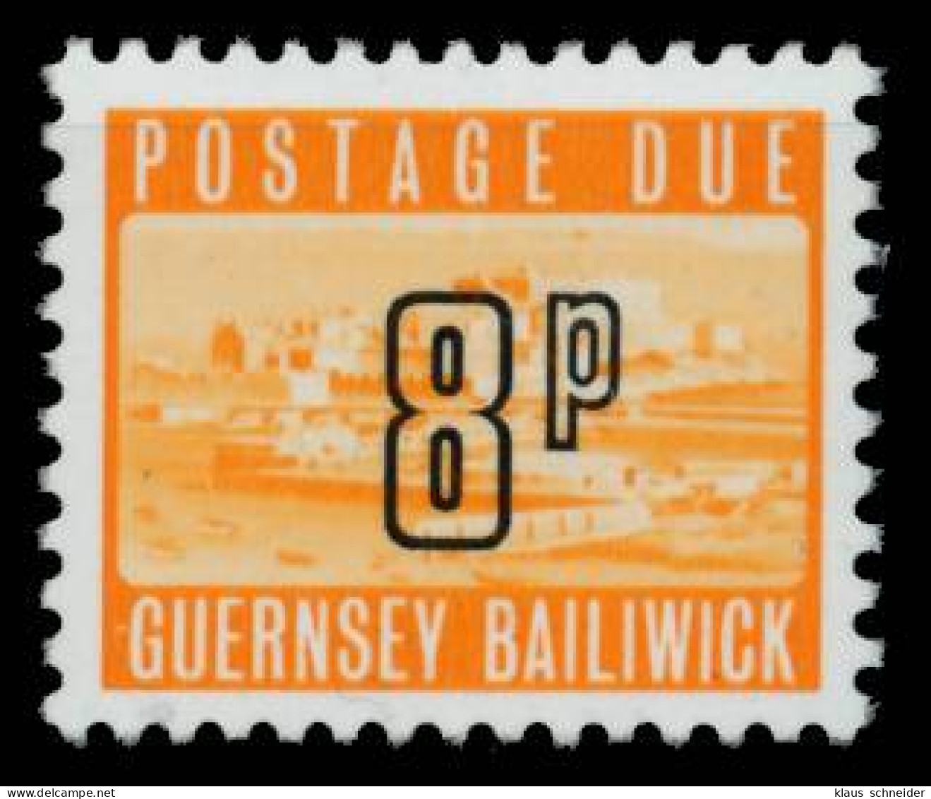 GUERNSEY PORTO Nr 15 Postfrisch X6A672A - Guernsey