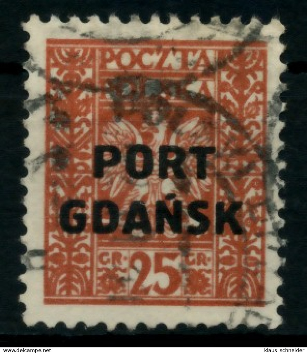PORT GDANSK Nr 22 Gestempelt X6E663A - Other & Unclassified