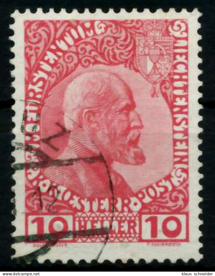 LIECHTENSTEIN 1912 Nr 2x Gestempelt X6F6F46 - Used Stamps