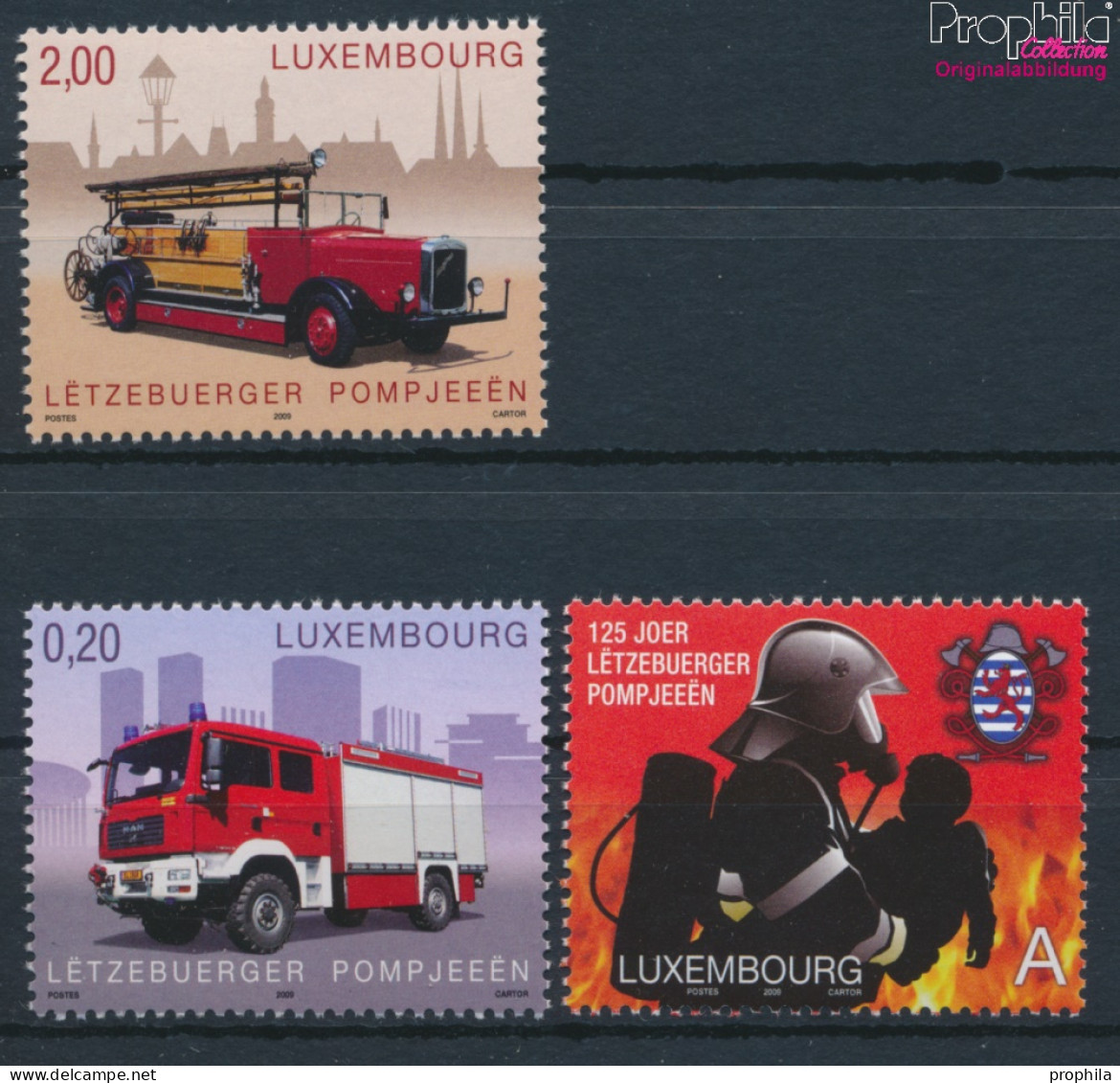 Luxemburg 1818-1820 (kompl.Ausg.) Postfrisch 2009 Nationaler Feuerwehrverband (10368726 - Nuevos