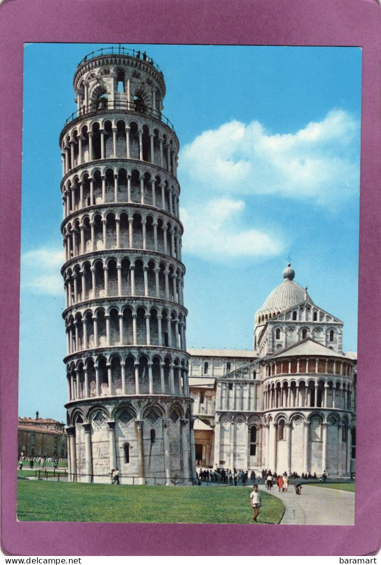 PISA  Abside Del Duomo E Torre Pendente  PISE  Abside Du Dôme Et Tour Penchée - Pisa