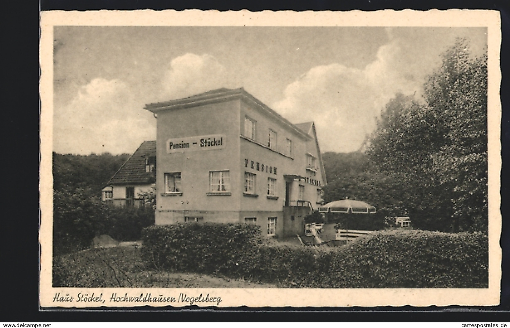 AK Hochwaldhausen /Vogelsberg, Pension Haus Stöckel  - Other & Unclassified