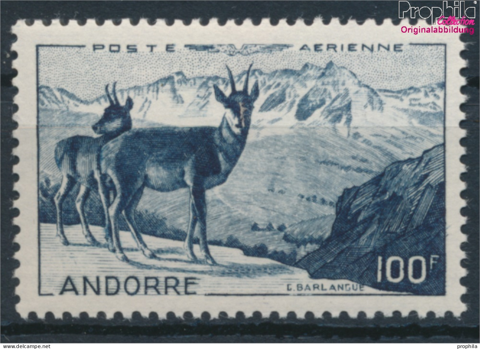 Andorra - Französische Post 141 Postfrisch 1944 Landschaften (10368760 - Neufs