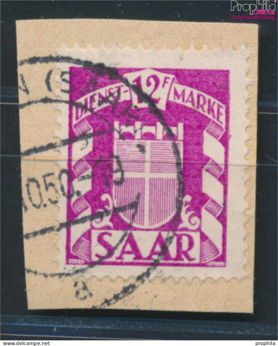 Saarland D39 Gestempelt 1949 Wappen (10377611 - Oblitérés