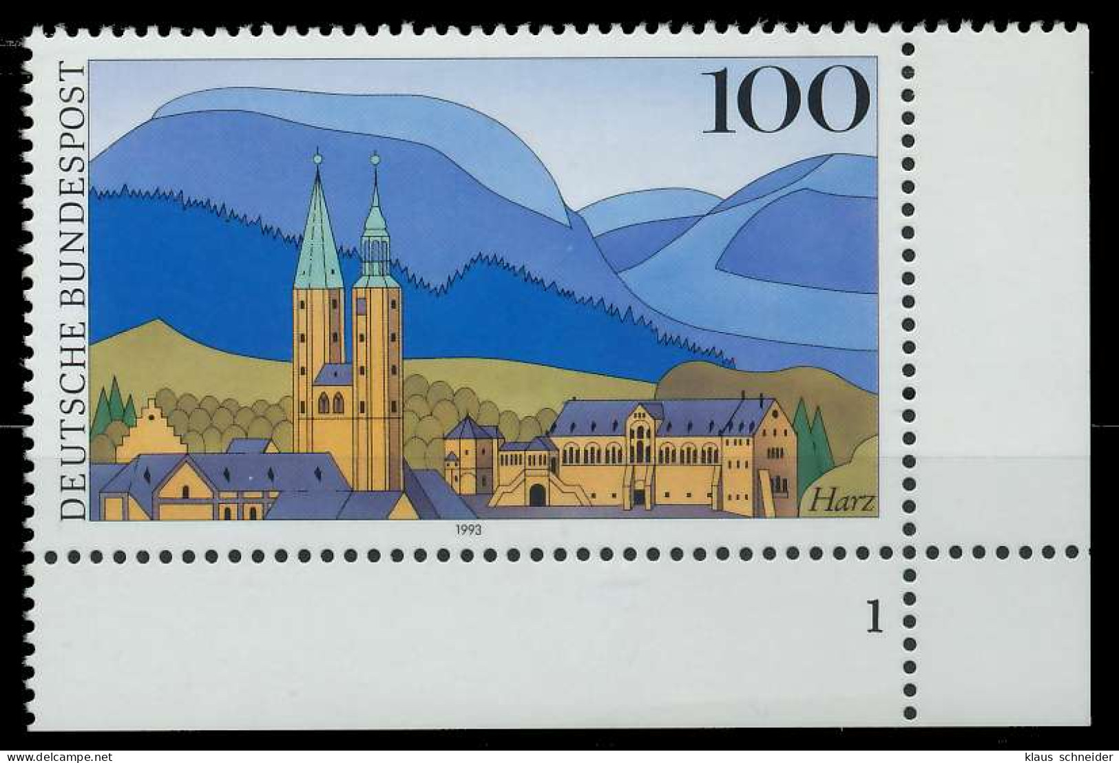 BRD 1993 Nr 1685 Postfrisch FORMNUMMER 1 X7E20B6 - Unused Stamps