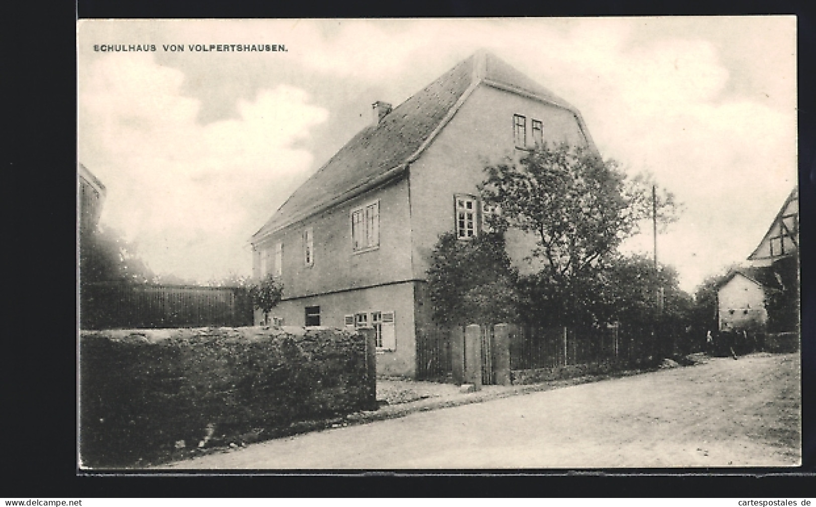 AK Volpertshausen, Schulhaus Im Jahre 1909  - Other & Unclassified