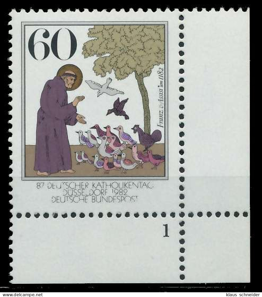 BRD BUND 1982 Nr 1149 Postfrisch FORMNUMMER 1 X811C96 - Unused Stamps