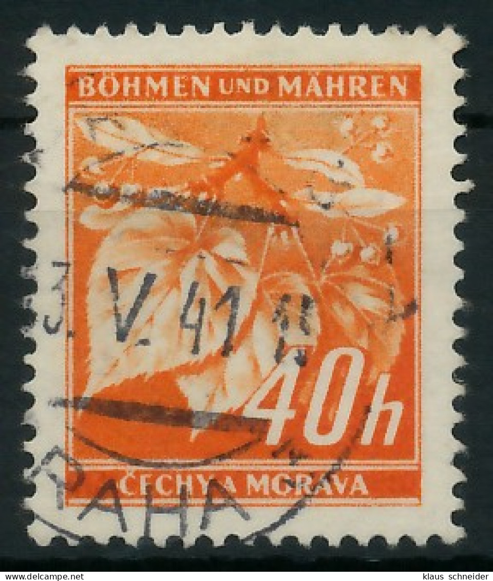 BÖHMEN MÄHREN 1939-1940 Nr 38 Gestempelt X8269F6 - Used Stamps
