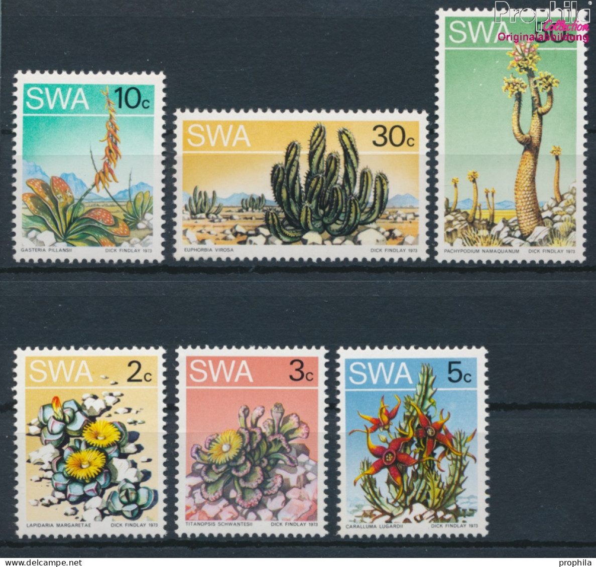 Namibia - Südwestafrika 374C X,375C X,377C X, 381C X,386C X,387C X (kompl.Ausg.) Postfrisch 1979 Wüstenpflan (10368374 - South West Africa (1923-1990)