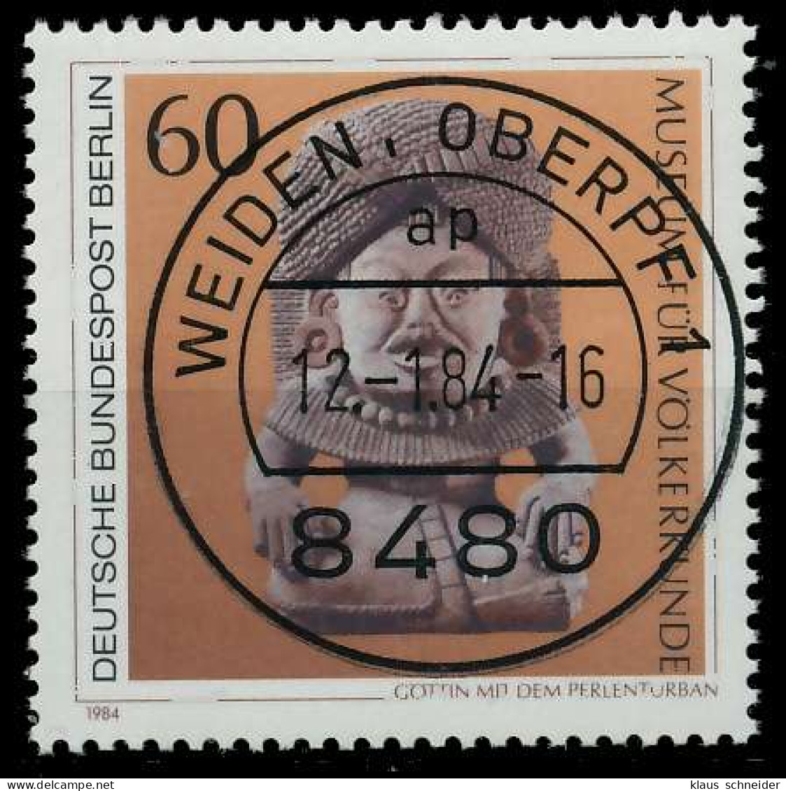 BERLIN 1984 Nr 710 Zentrisch Gestempelt X8941A2 - Oblitérés
