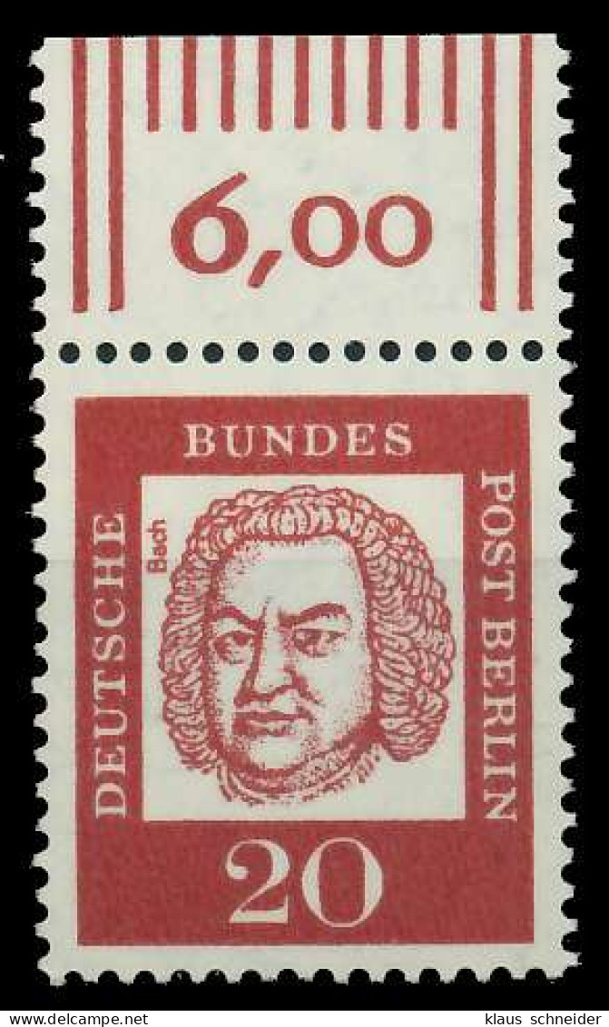 BERLIN DS BED. DEUT. Nr 204 Postfrisch ORA X8ED3C2 - Ongebruikt