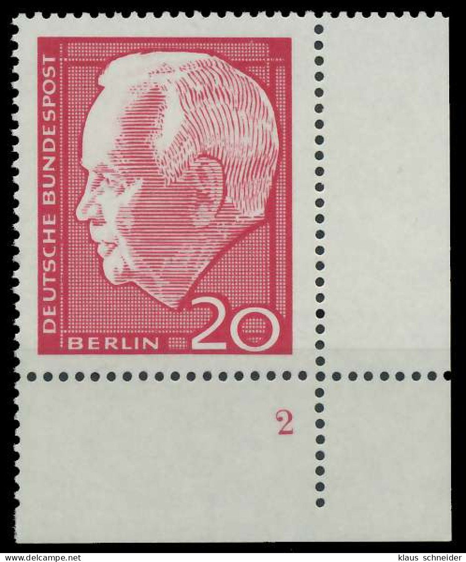 BERLIN 1964 Nr 234 Postfrisch FORMNUMMER 2 X9206BA - Unused Stamps