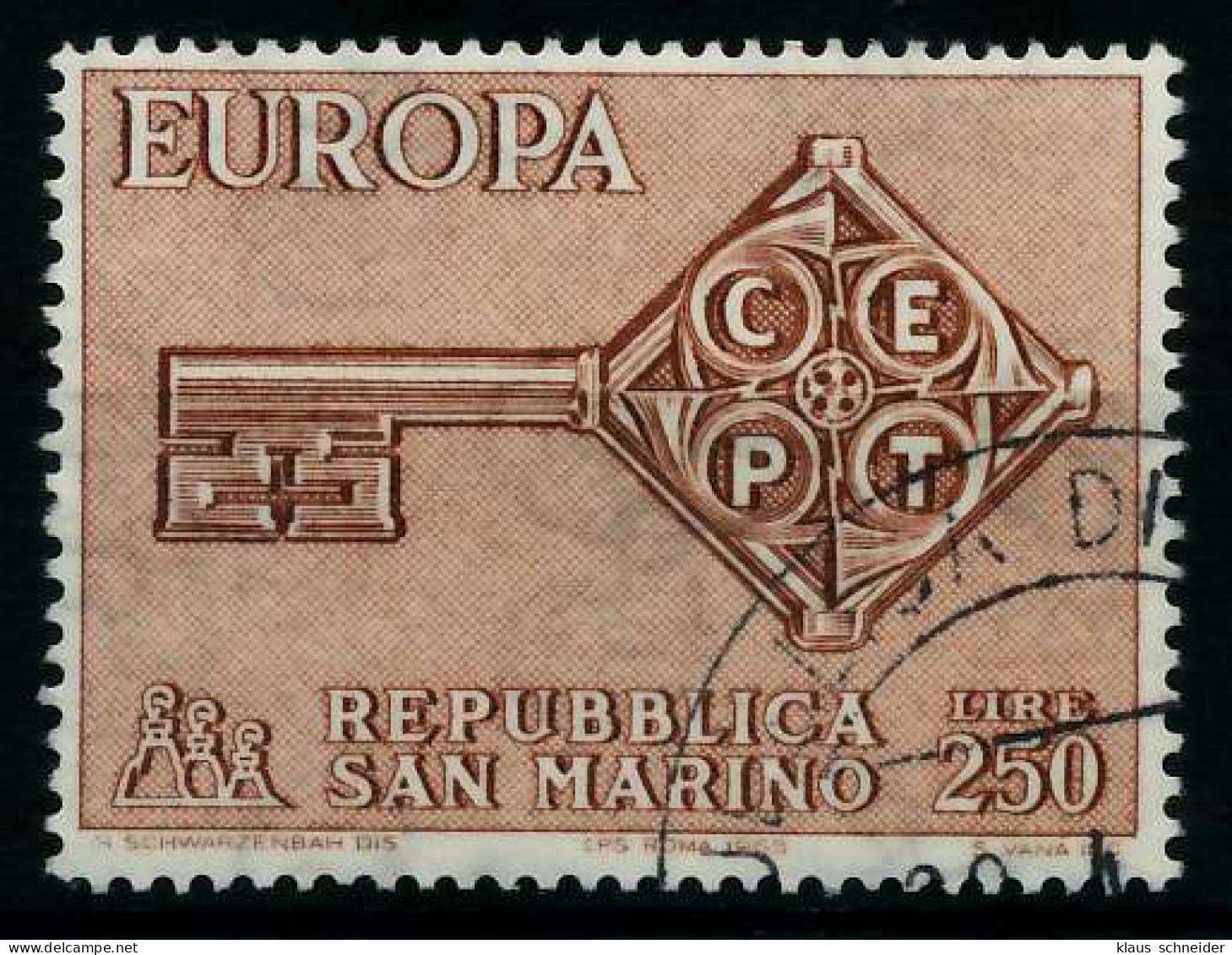 SAN MARINO 1968 Nr 913 Gestempelt X9D18B2 - Used Stamps