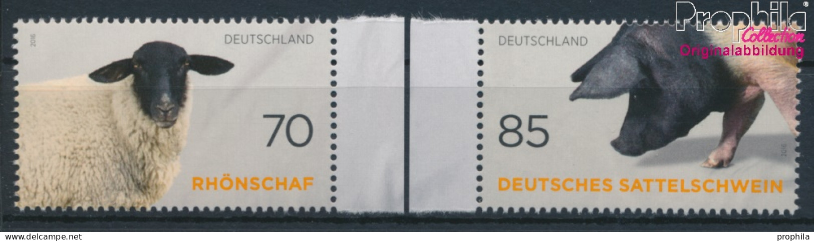 BRD 3261-3262 (kompl.Ausg.) Postfrisch 2016 Nutztierrassen (10368886 - Ongebruikt