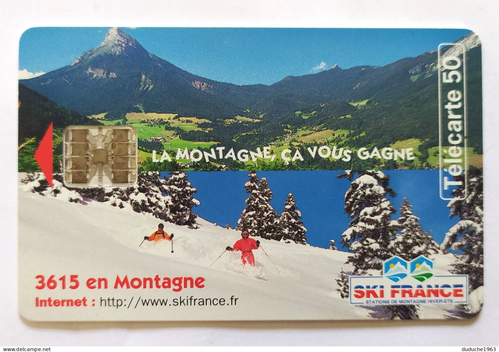 Télécarte France - La Montagne ça Vous Gagne - Zonder Classificatie