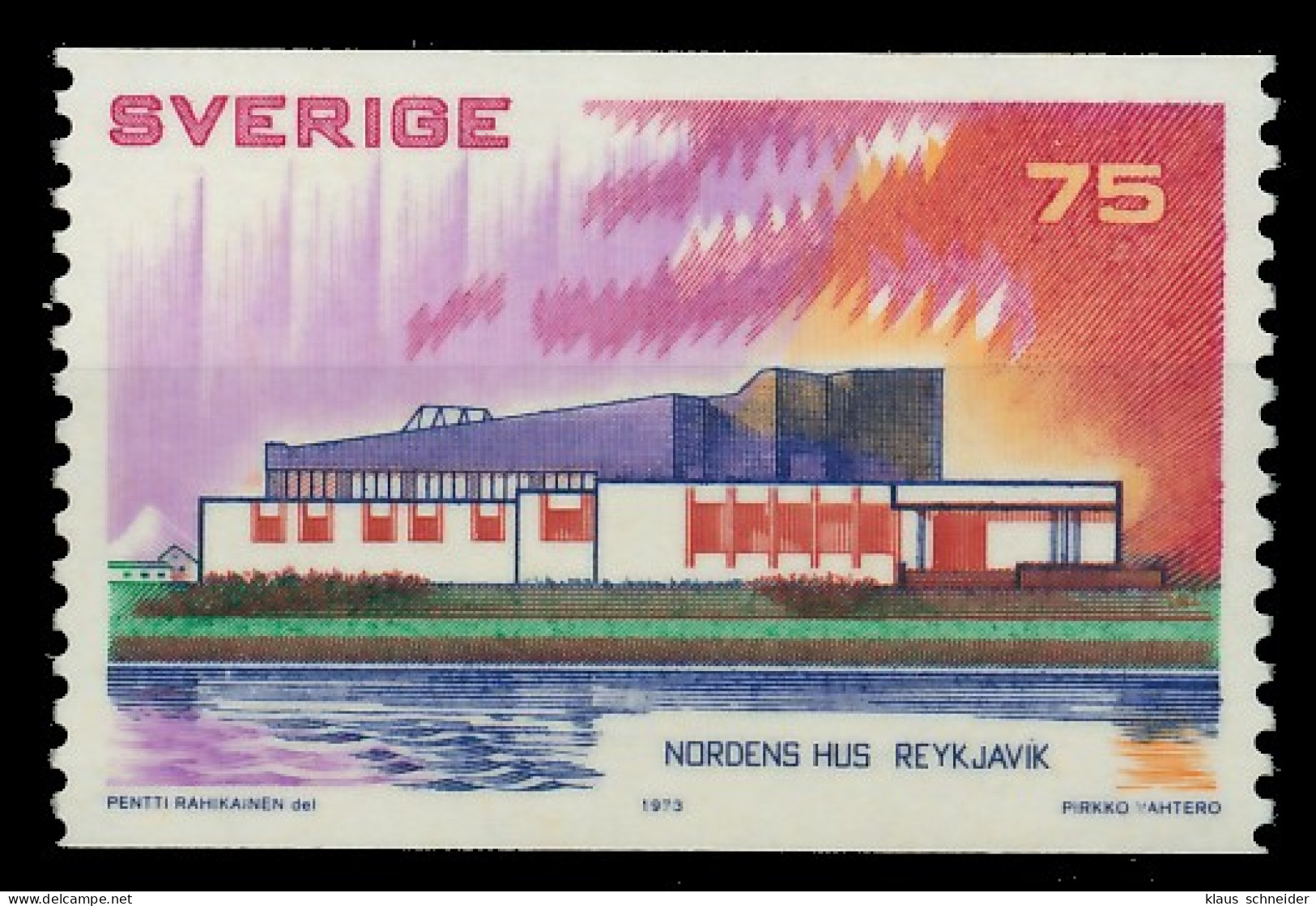 SCHWEDEN 1973 Nr 808 Postfrisch SB04456 - Unused Stamps