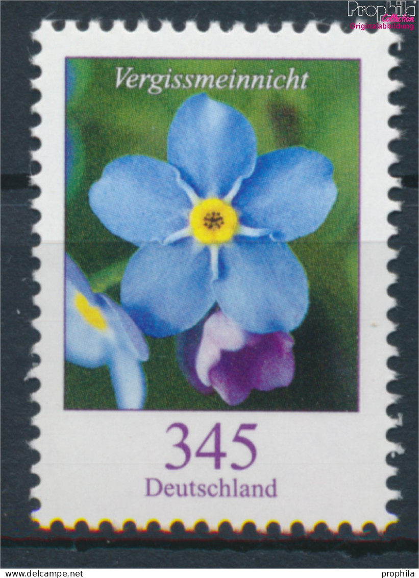 BRD 3324 (kompl.Ausg.) Postfrisch 2017 Blumen (10368888 - Ongebruikt